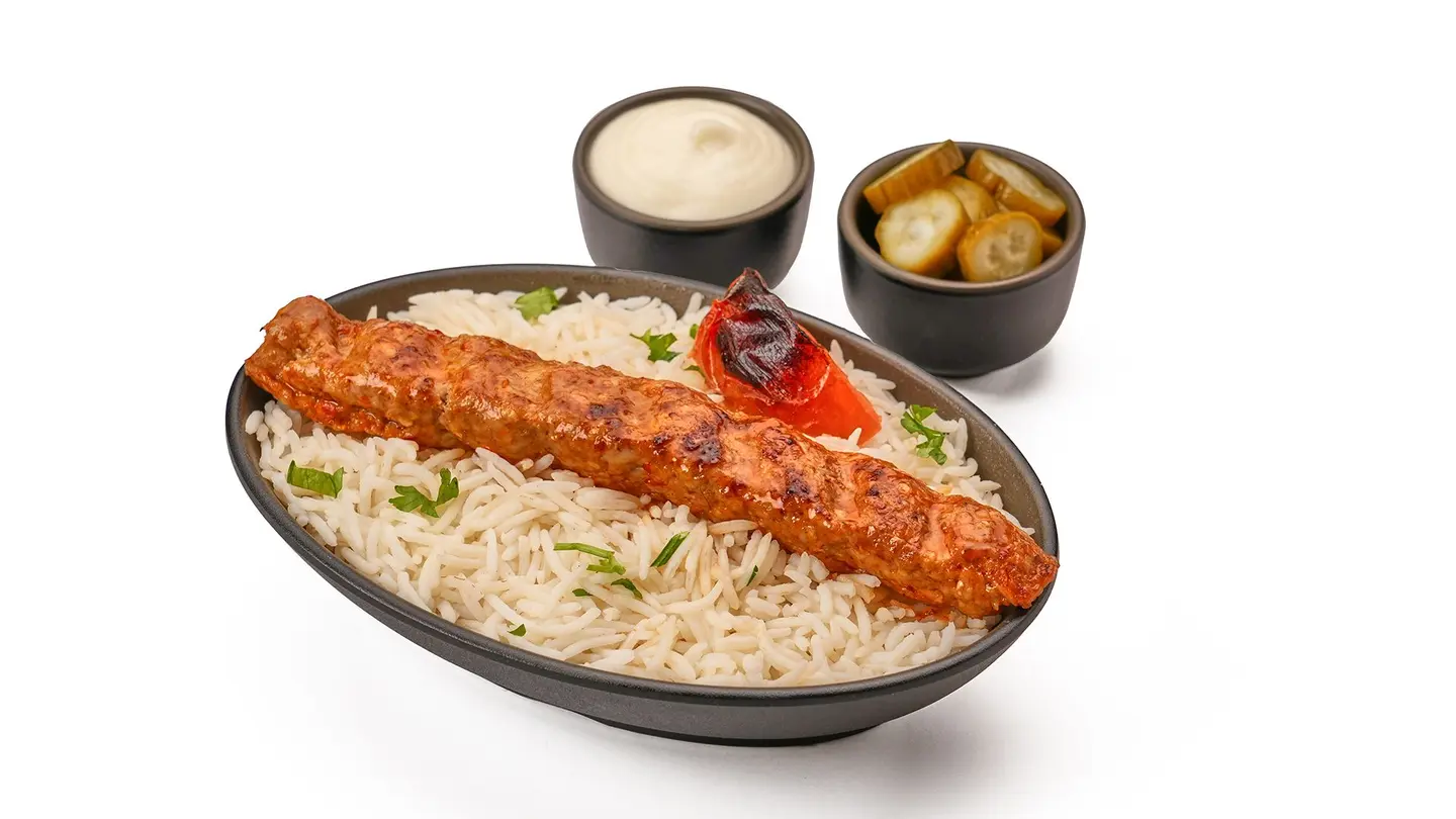 Chicken Skewer With Rice