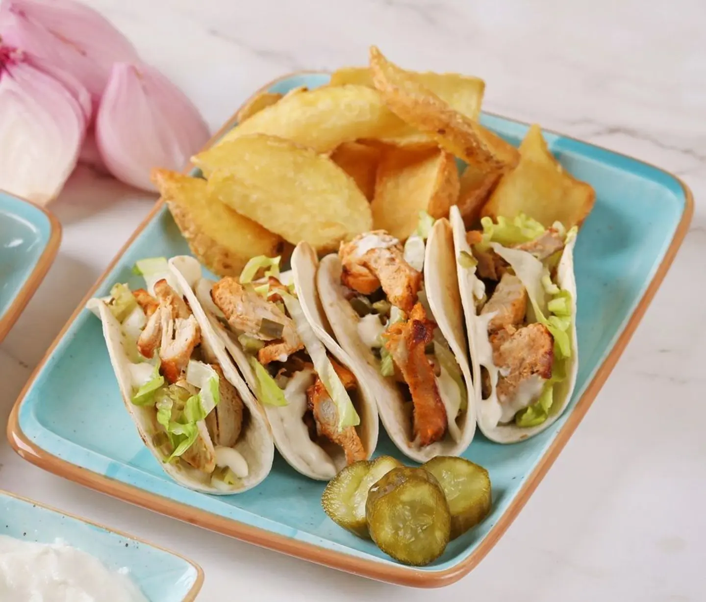 Chicken Shawarma Tacos