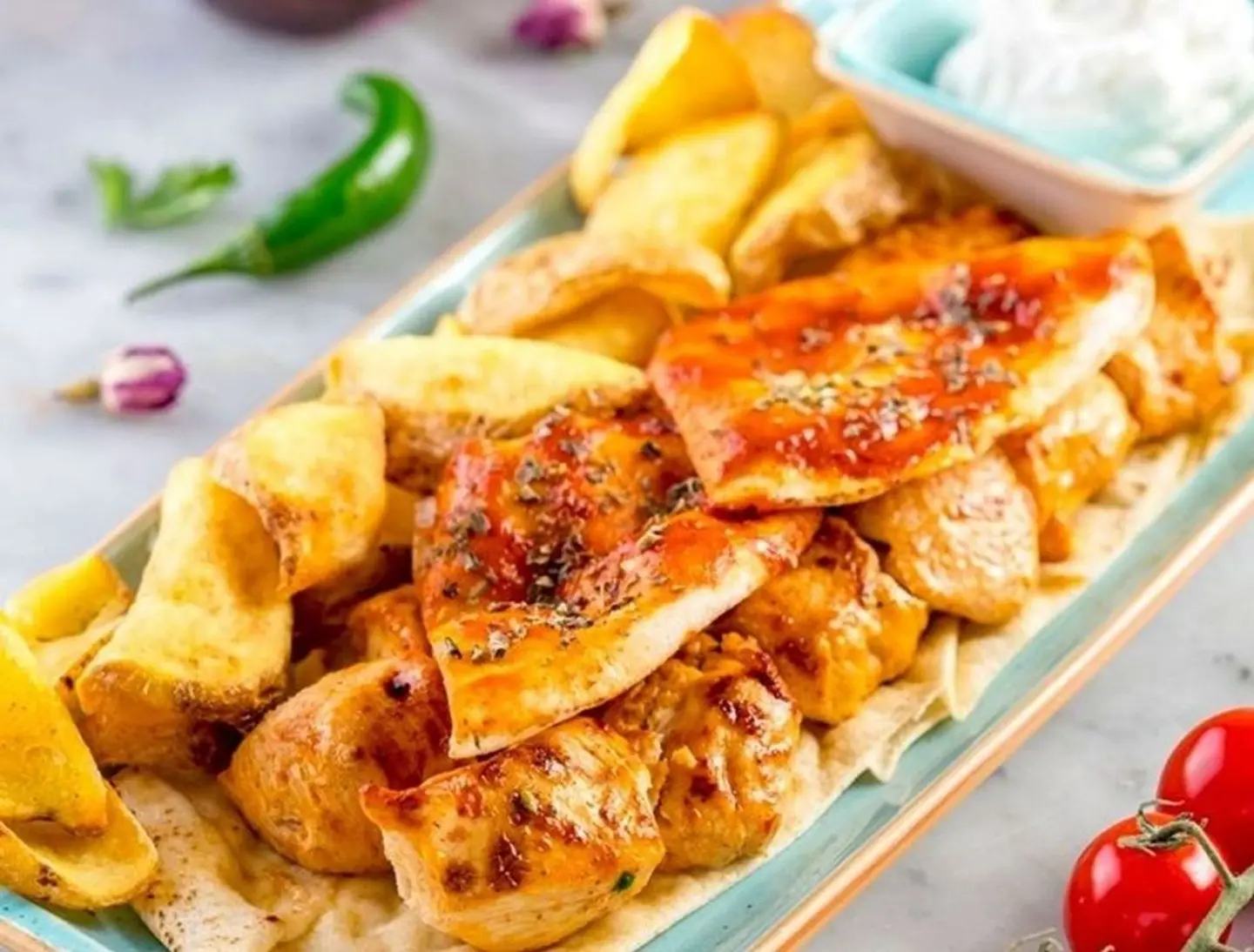 شيش طاووق ( ٢ سیخ )