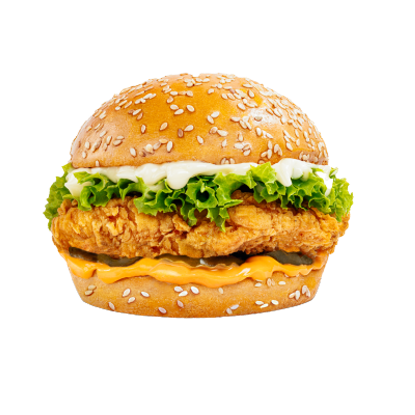 Classic Fried Burger