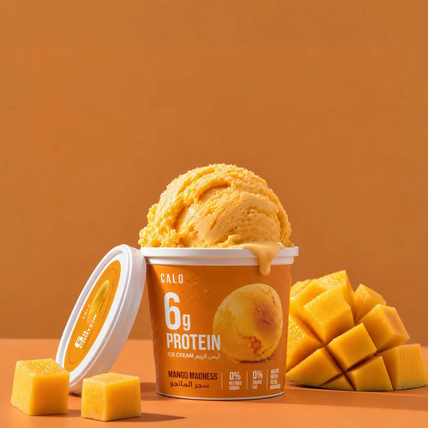 High Protein Mango Ice Cream   120ml