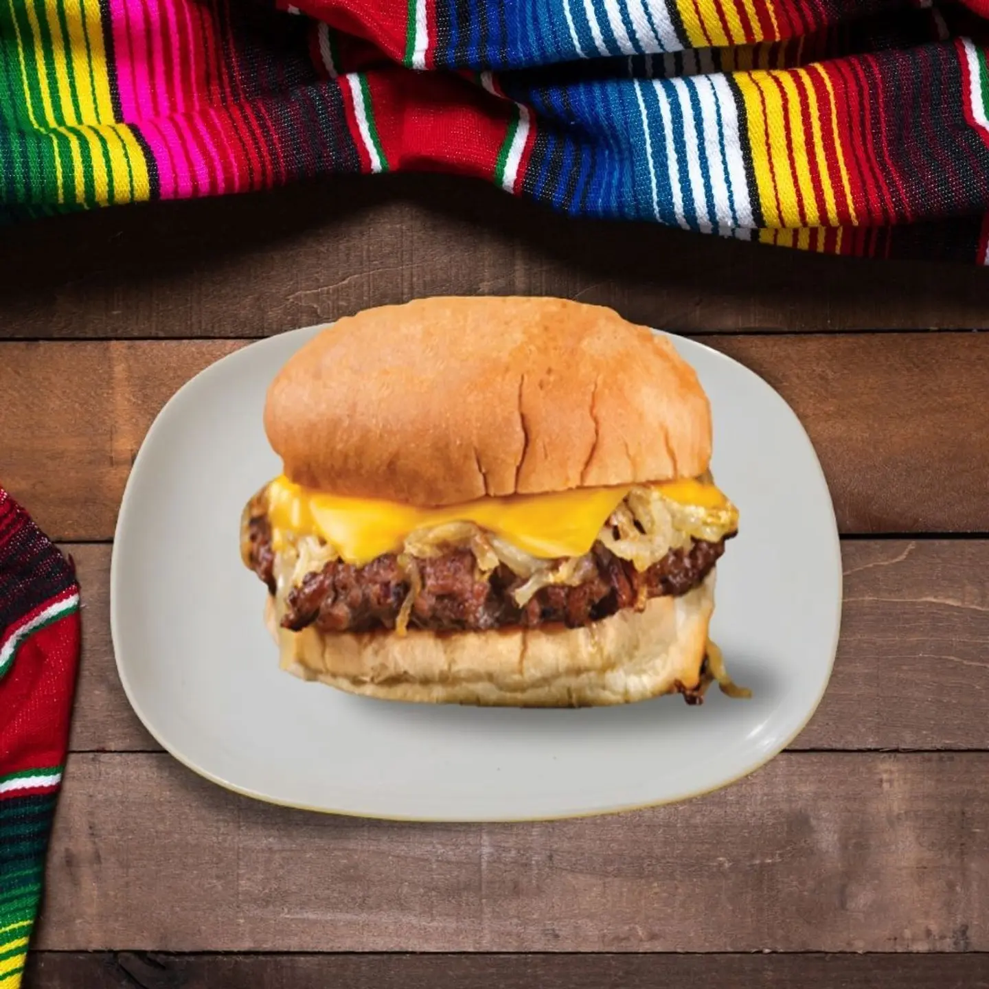 Barbacoa Crunch Burger