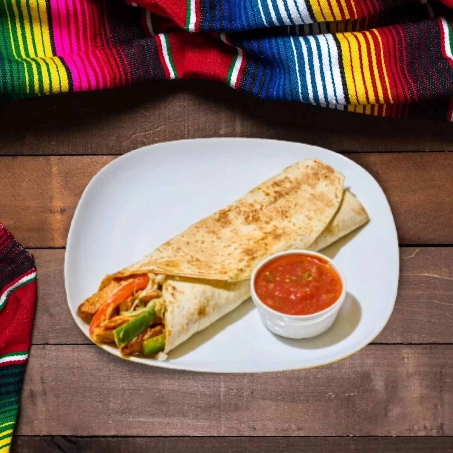 Grilled Chicken Burrito