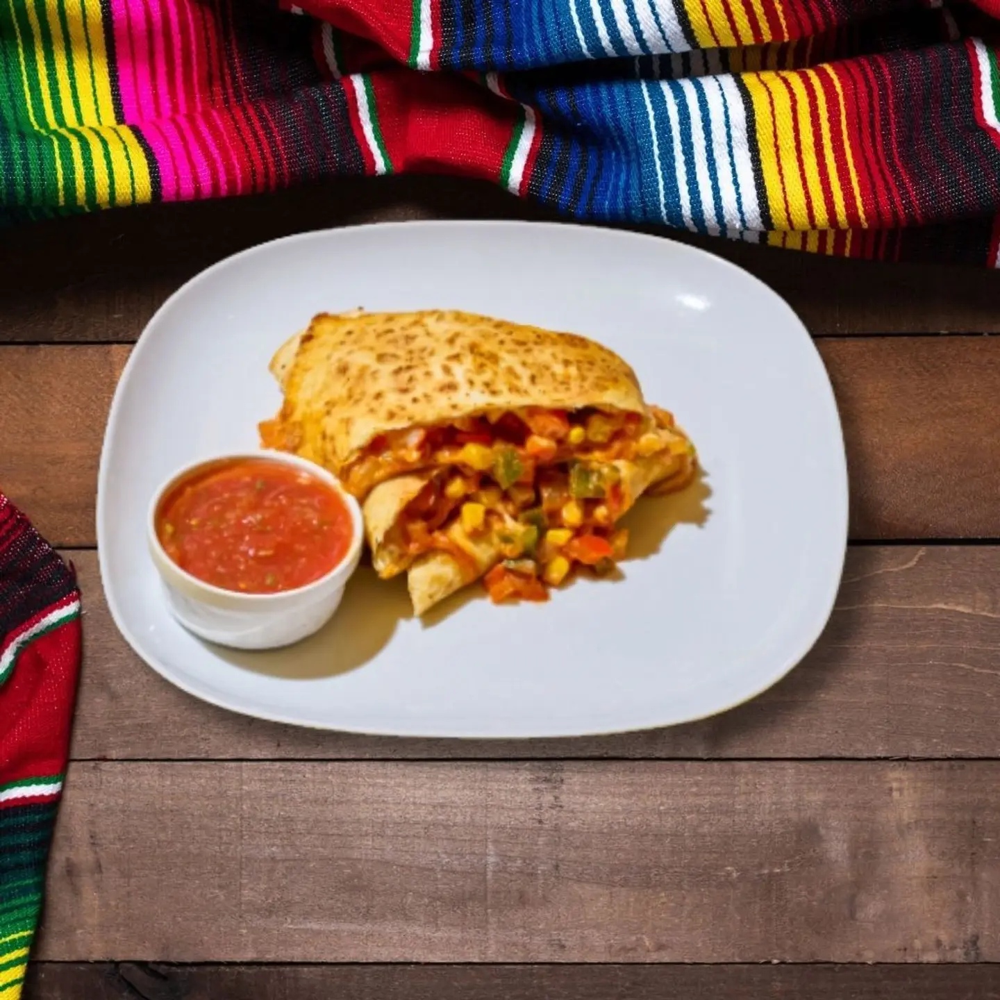 Veggie Cheese Quesadilla
