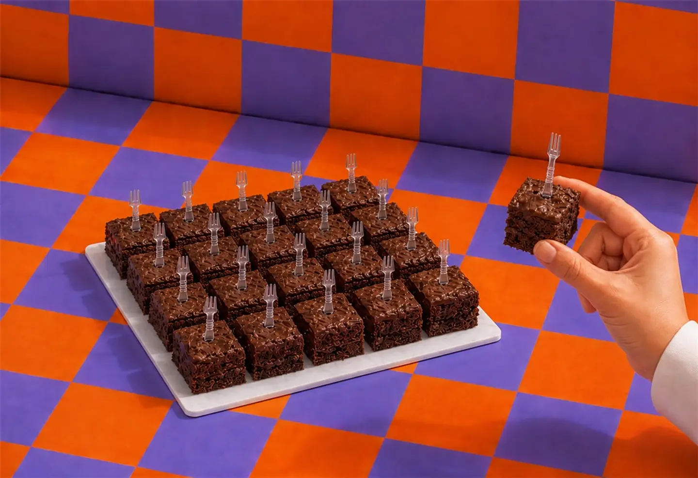 Chocolate Ganache Cubes
