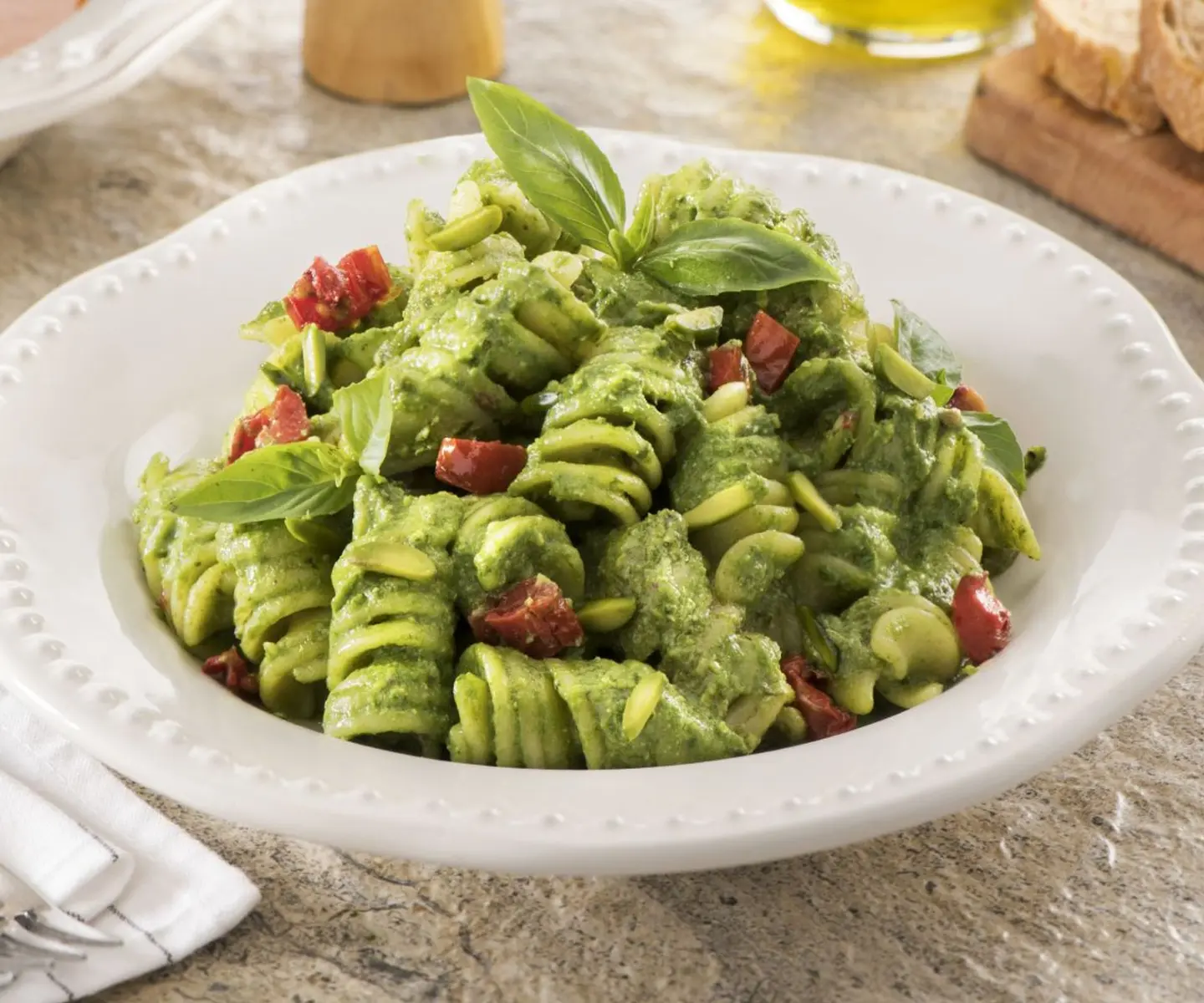 Pesto Fusilli Chicken