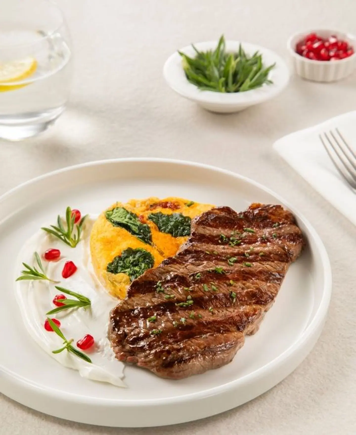 Mediterranean Steak And Eggs