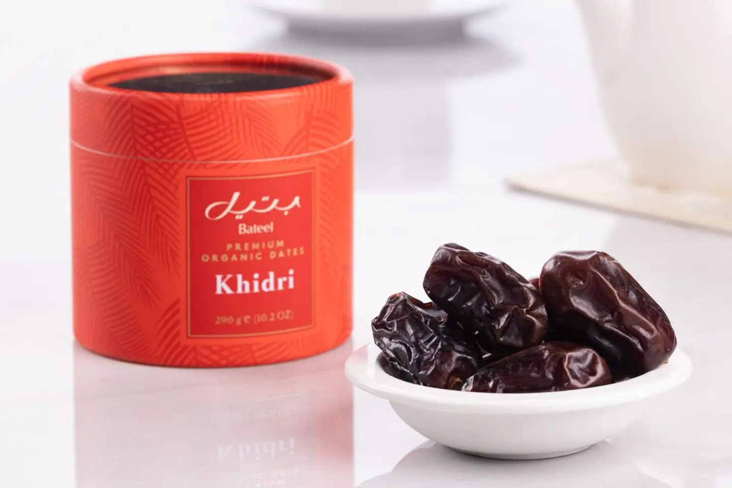 Khidri Premium Organic Dates Tube 290g