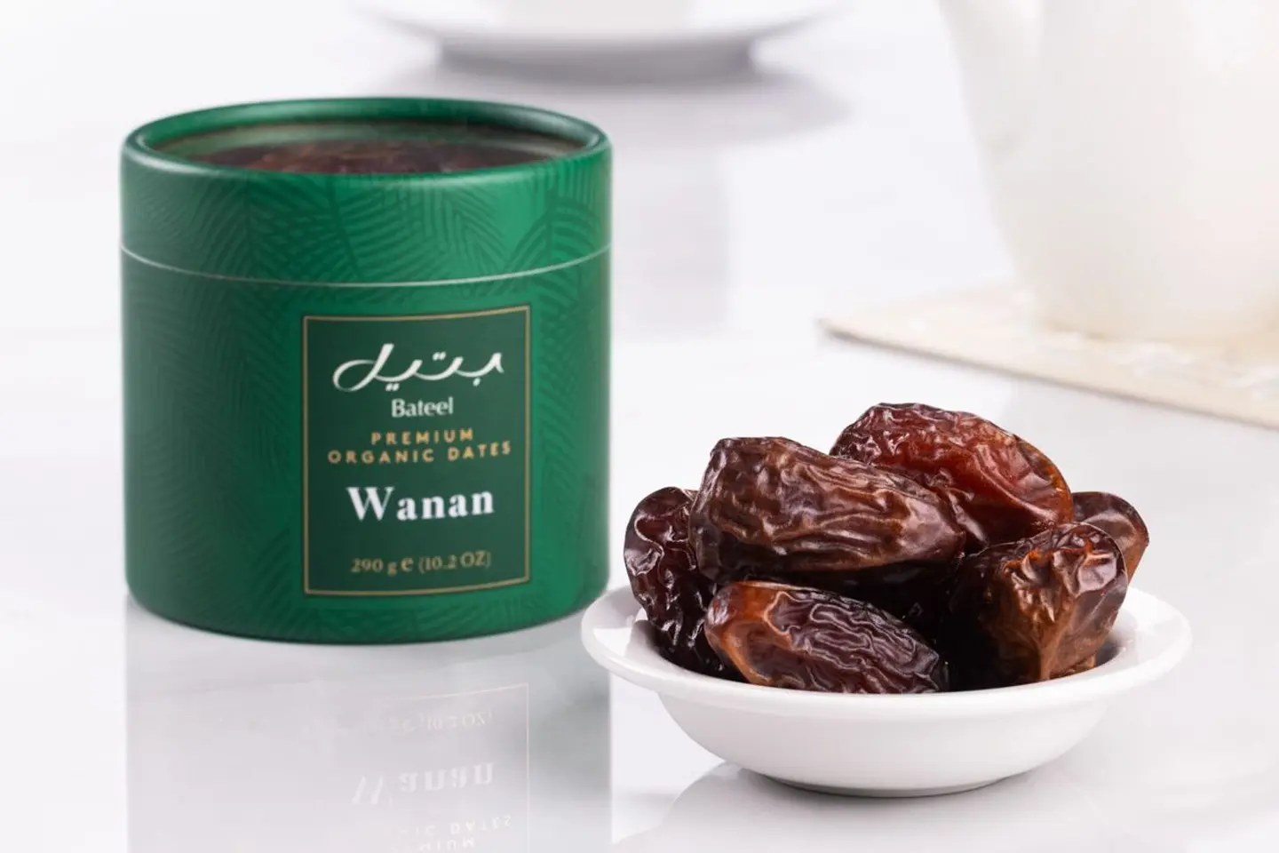 Wanan Premium Organic Dates Tube 290g