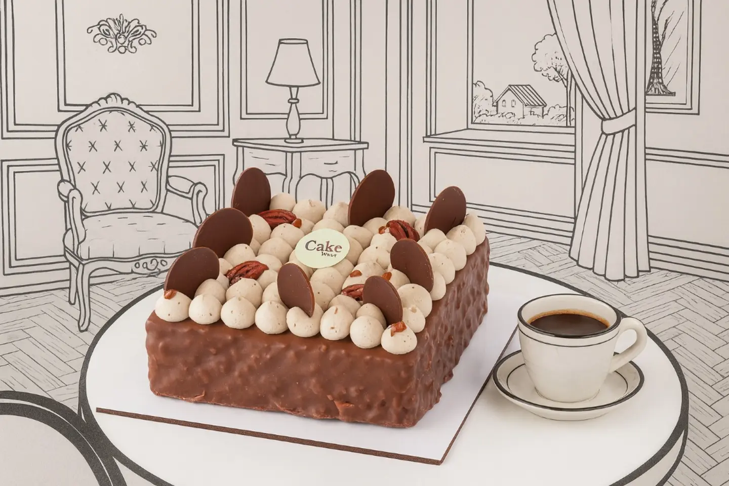 Chocolate Nutella Cake