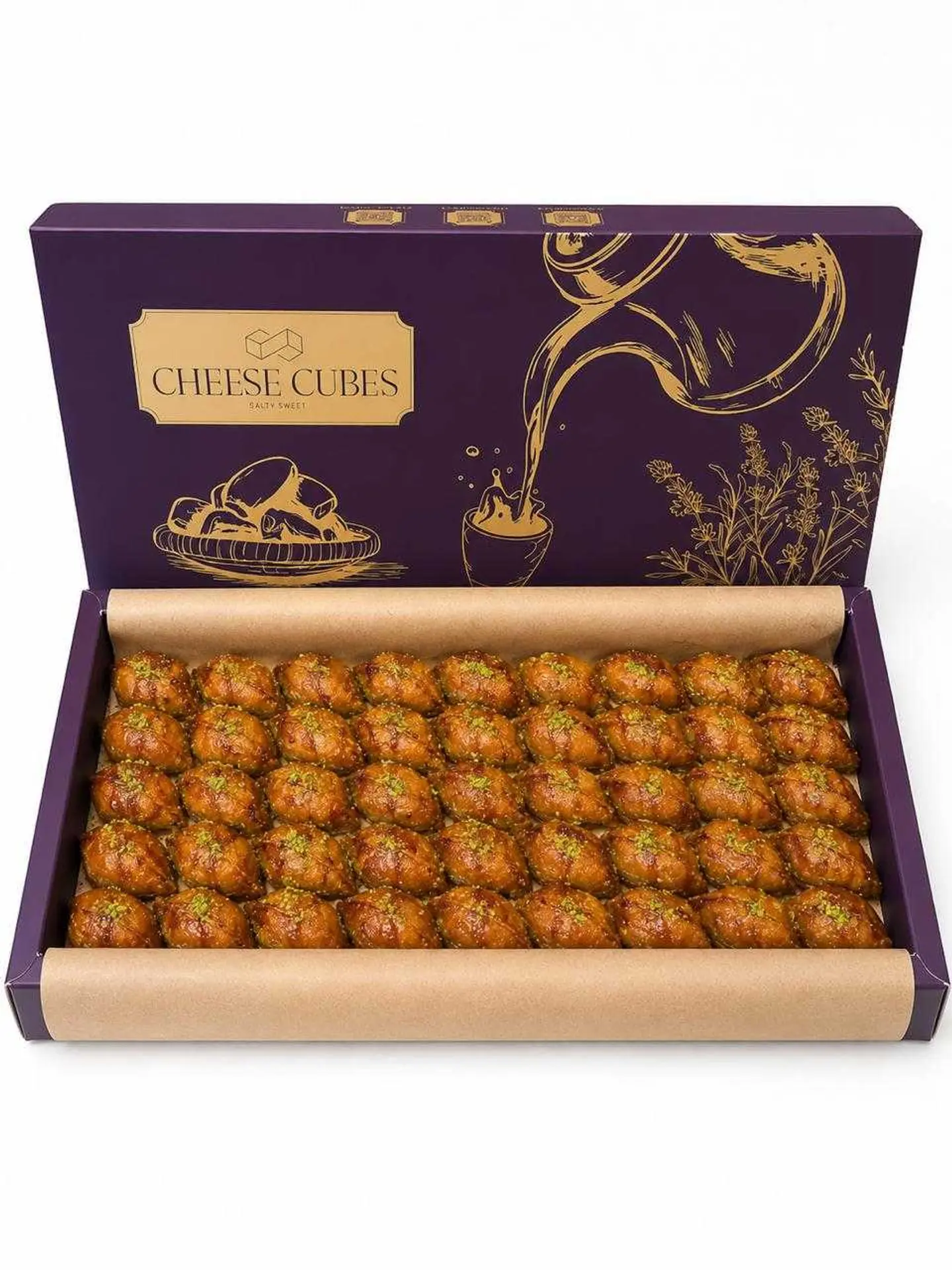 (8 Pieces)Mini Semolina Bites Box