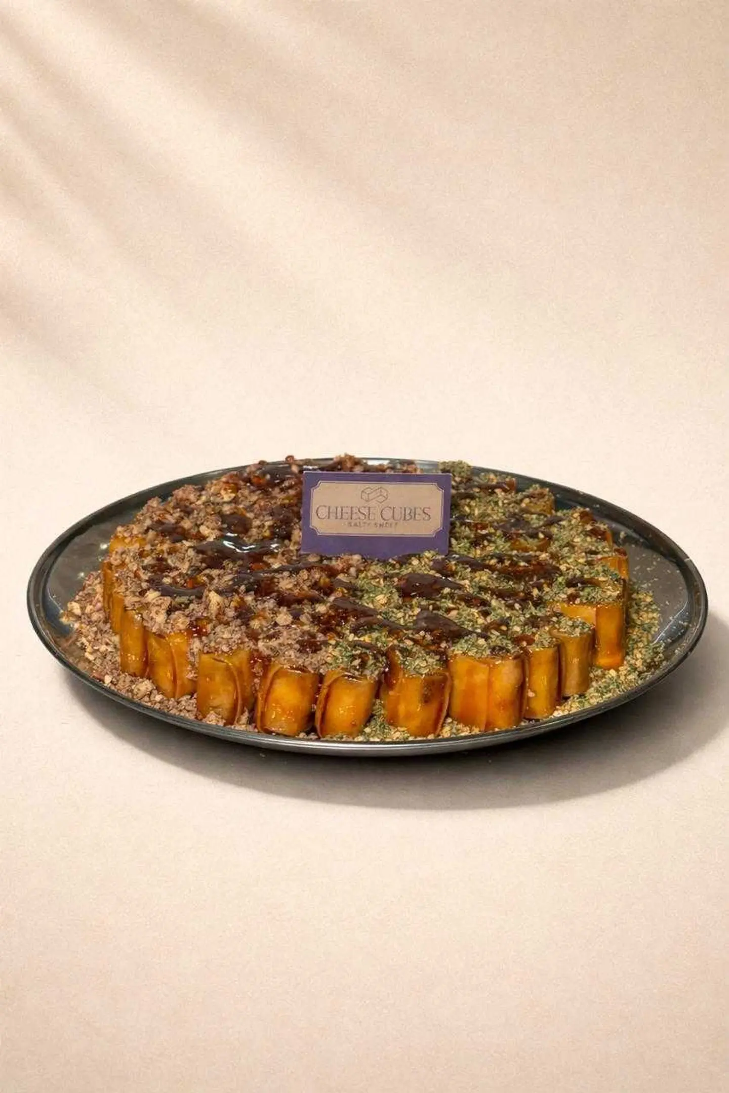 Assorted Cheese Cubes Tray 86 Pieces (Small Size)