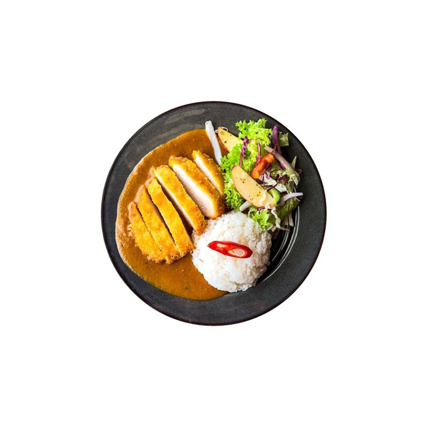 كاري الدجاج كاتسو