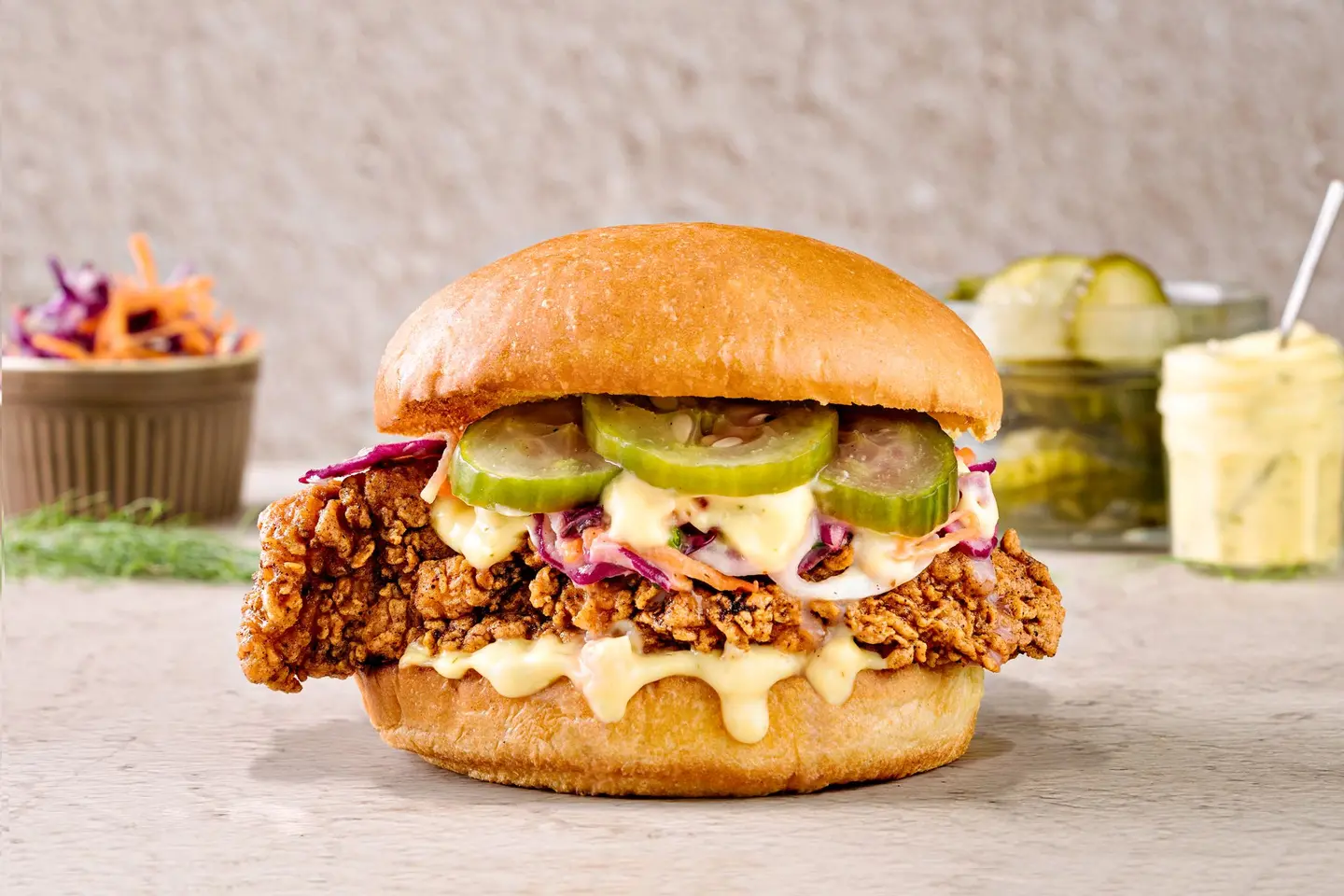 Cool Slaw Sandwich