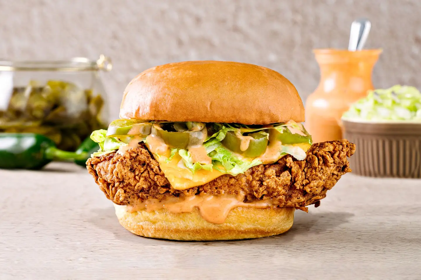 The Chick'n Co Classic Sandwich