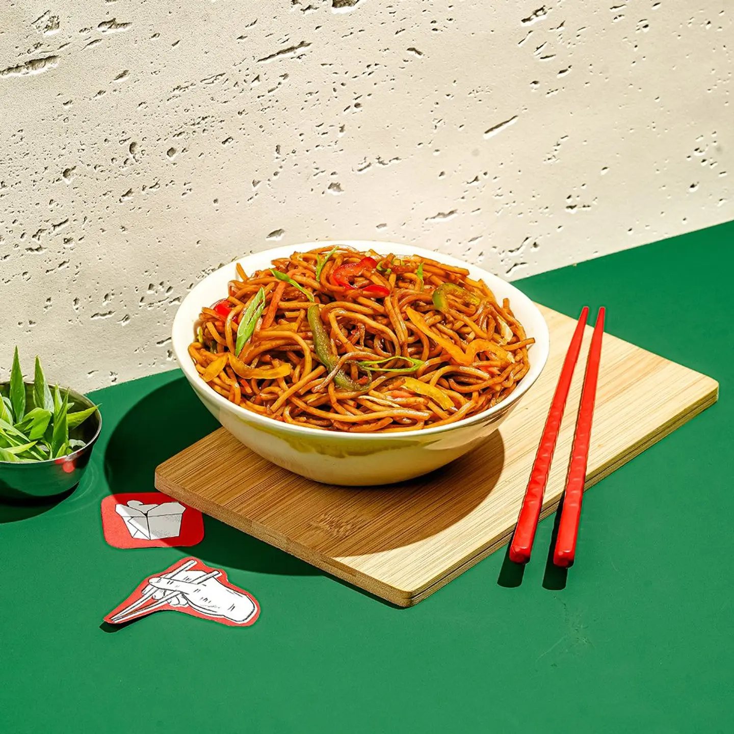 Dry Hakka Noodles
