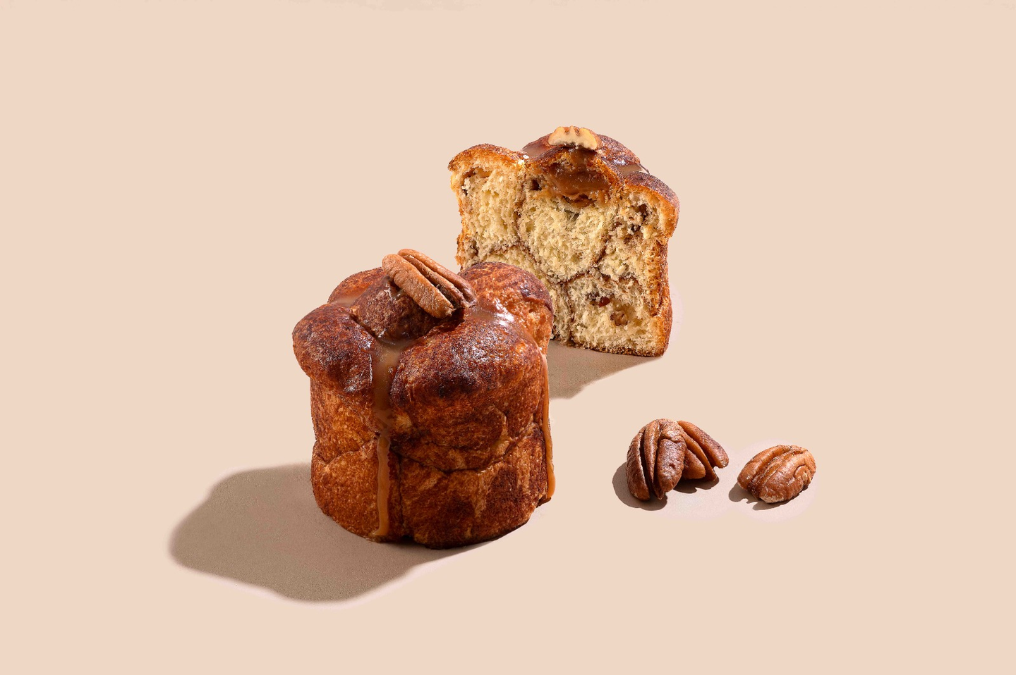 مونكي بريد بالقرفة والبيكان