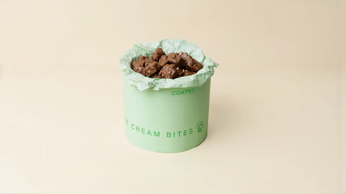 Toffee Ice Cream Bites
