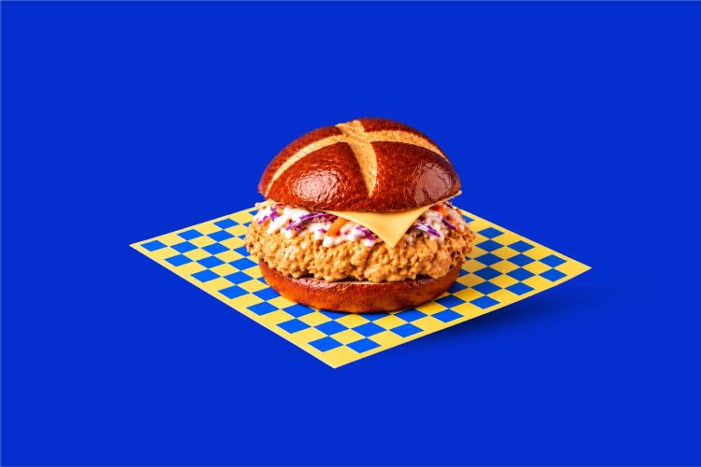 Single Maple Chicken Burger