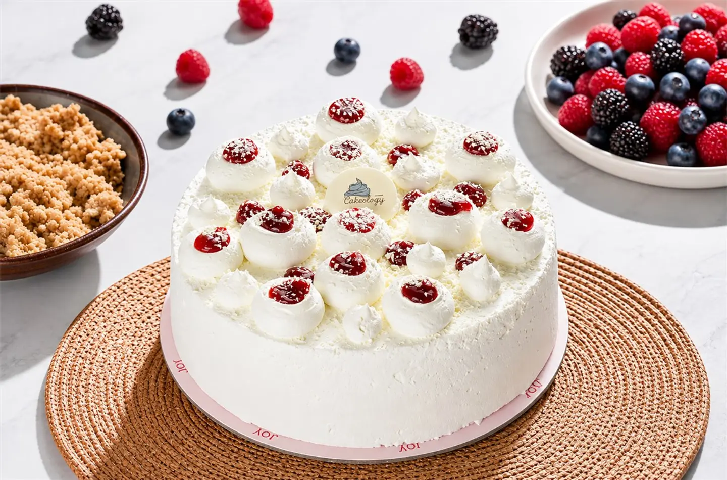 Raspberry Vanilla Cake
