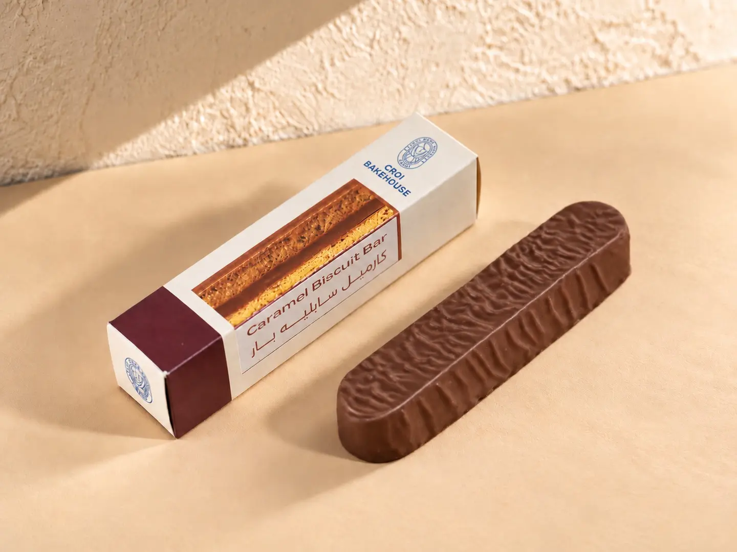 Caramel Biscuit Bar