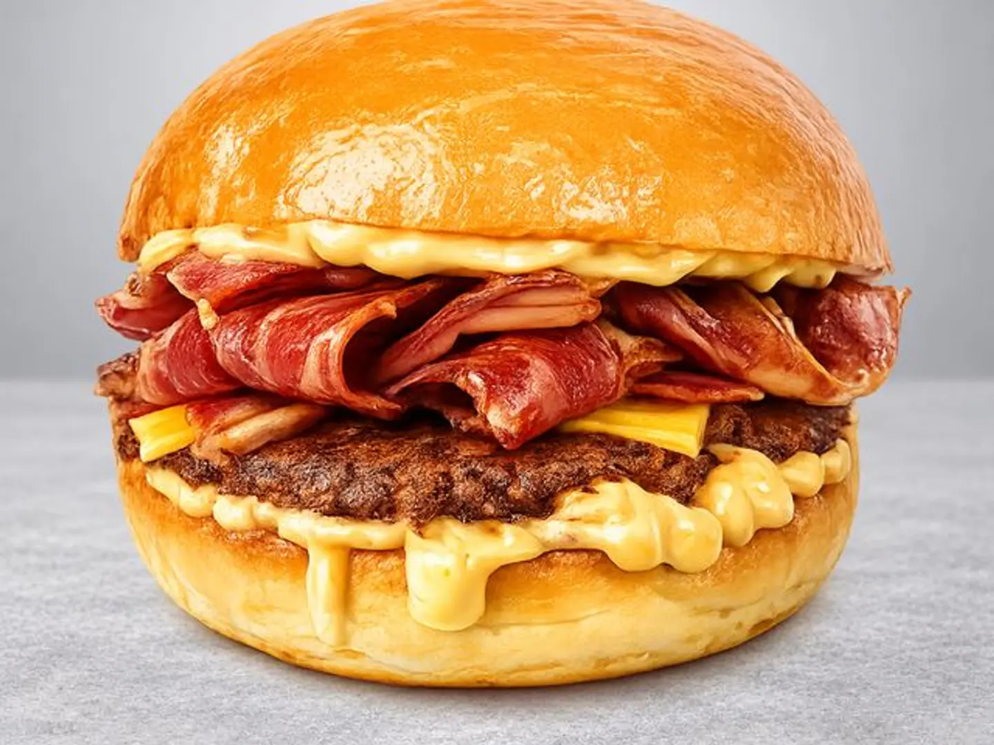 Beef Bacon Smash Burger