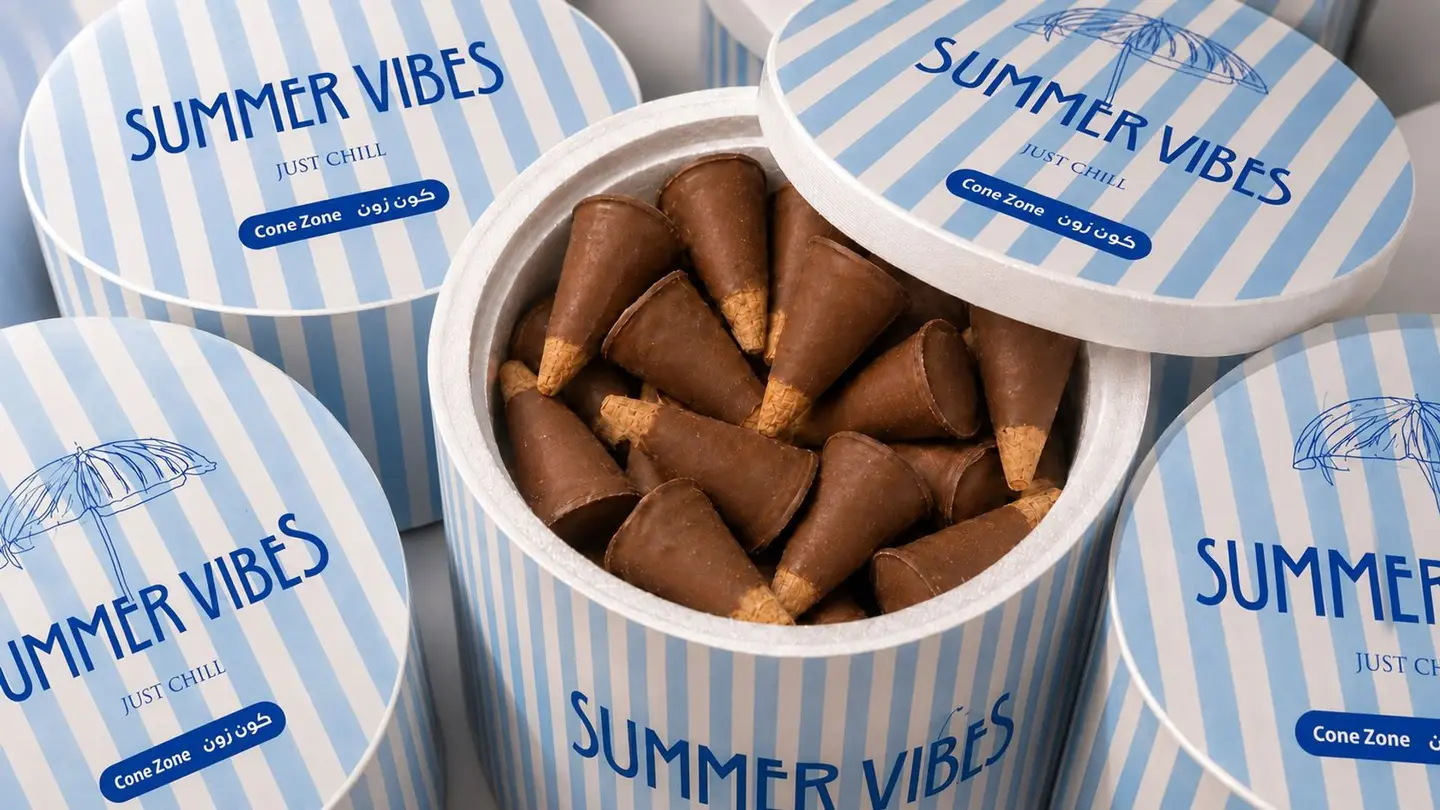 Crunchy Pecan Mini Cones