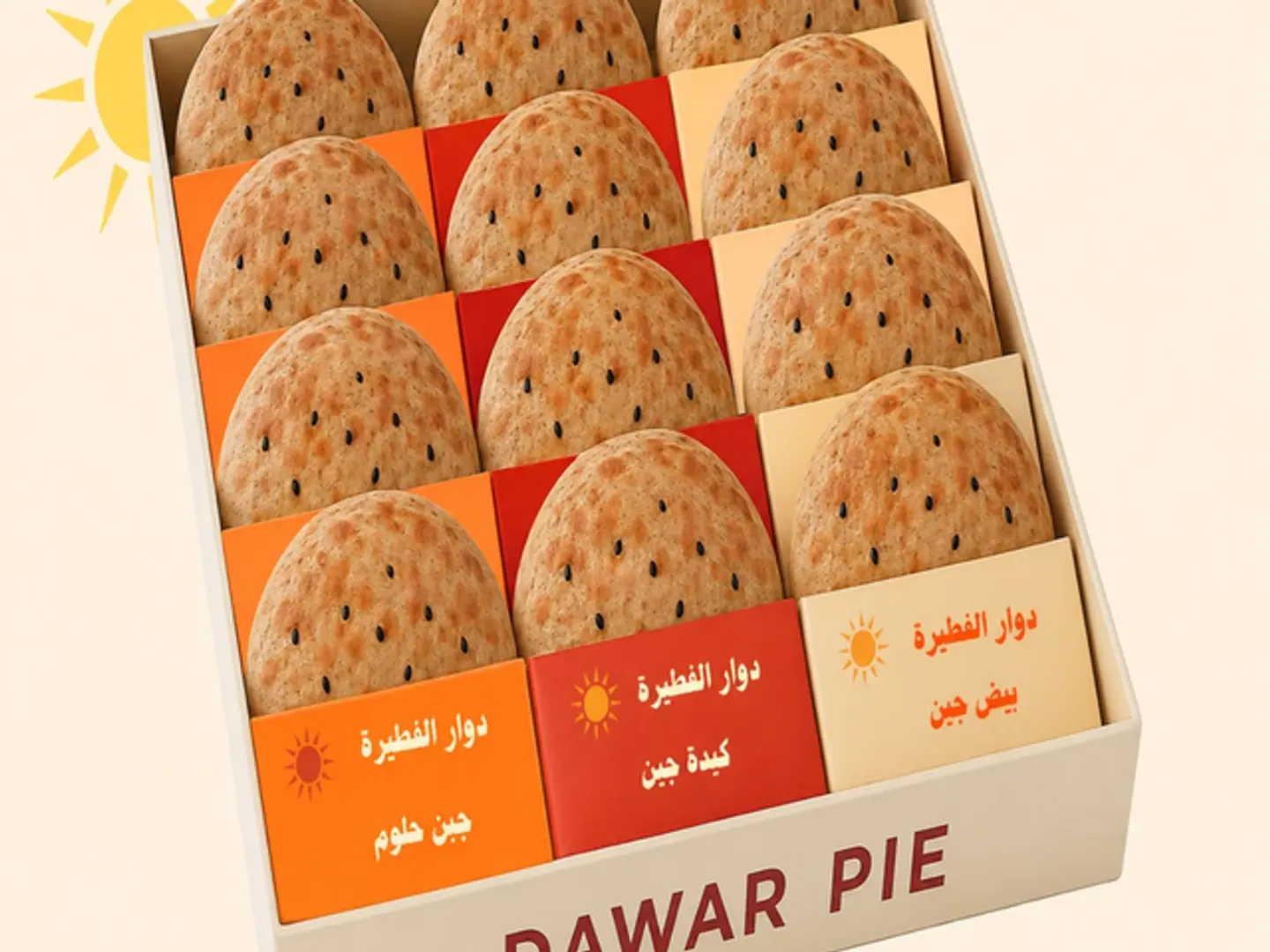 Mix Pies Box Bur