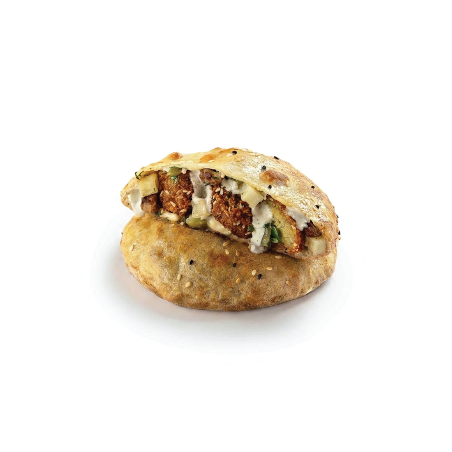Whole Wheat Falafel Pie