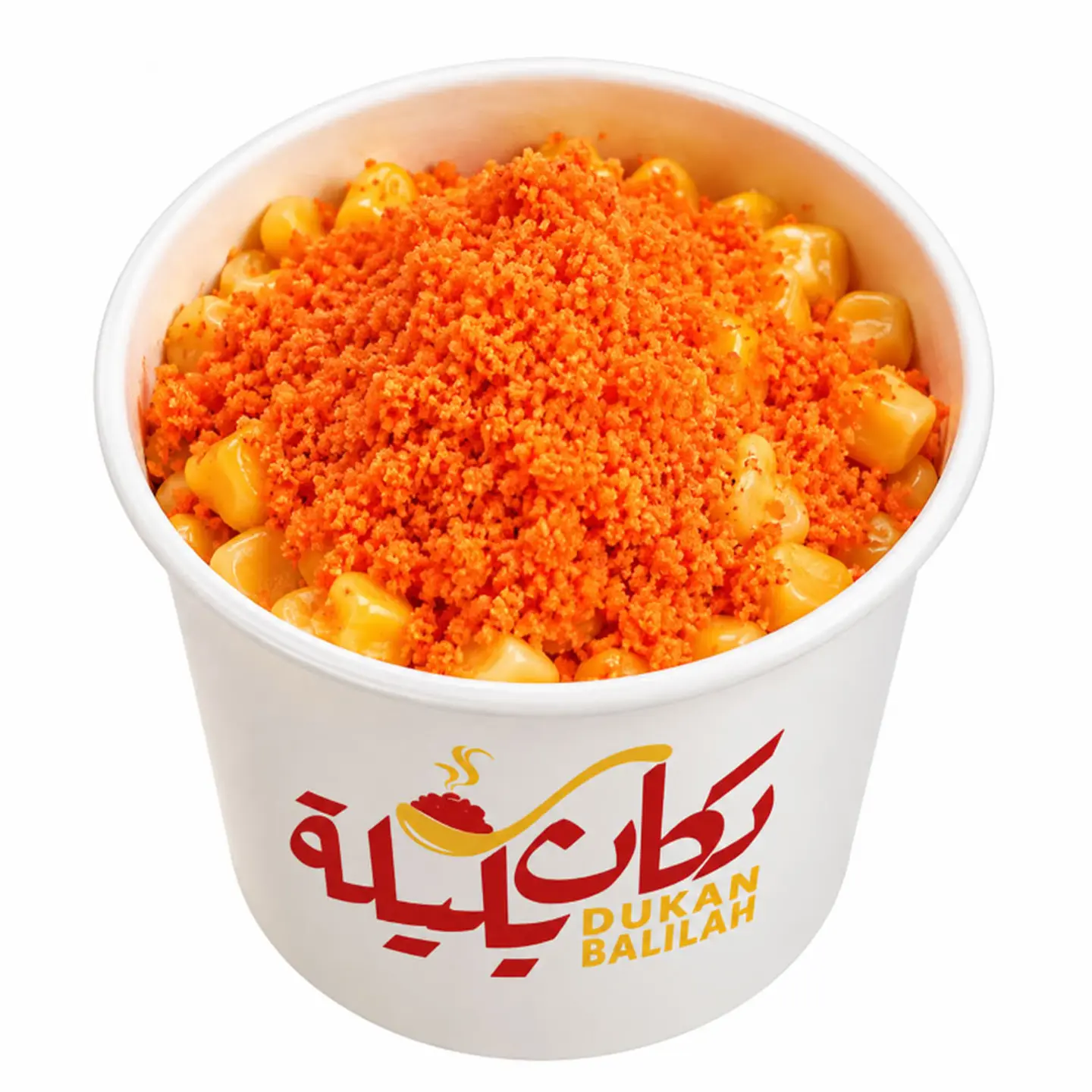 Small Corn Cup With Sauce And Chips