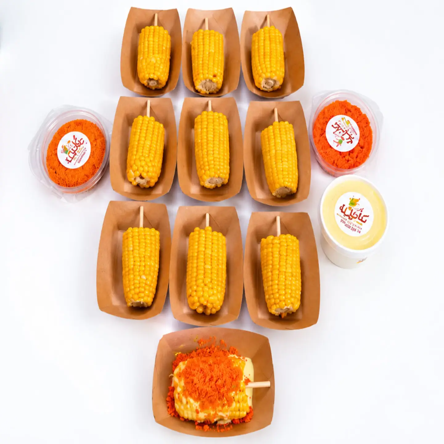 Corn On The Cob Box For 15 People