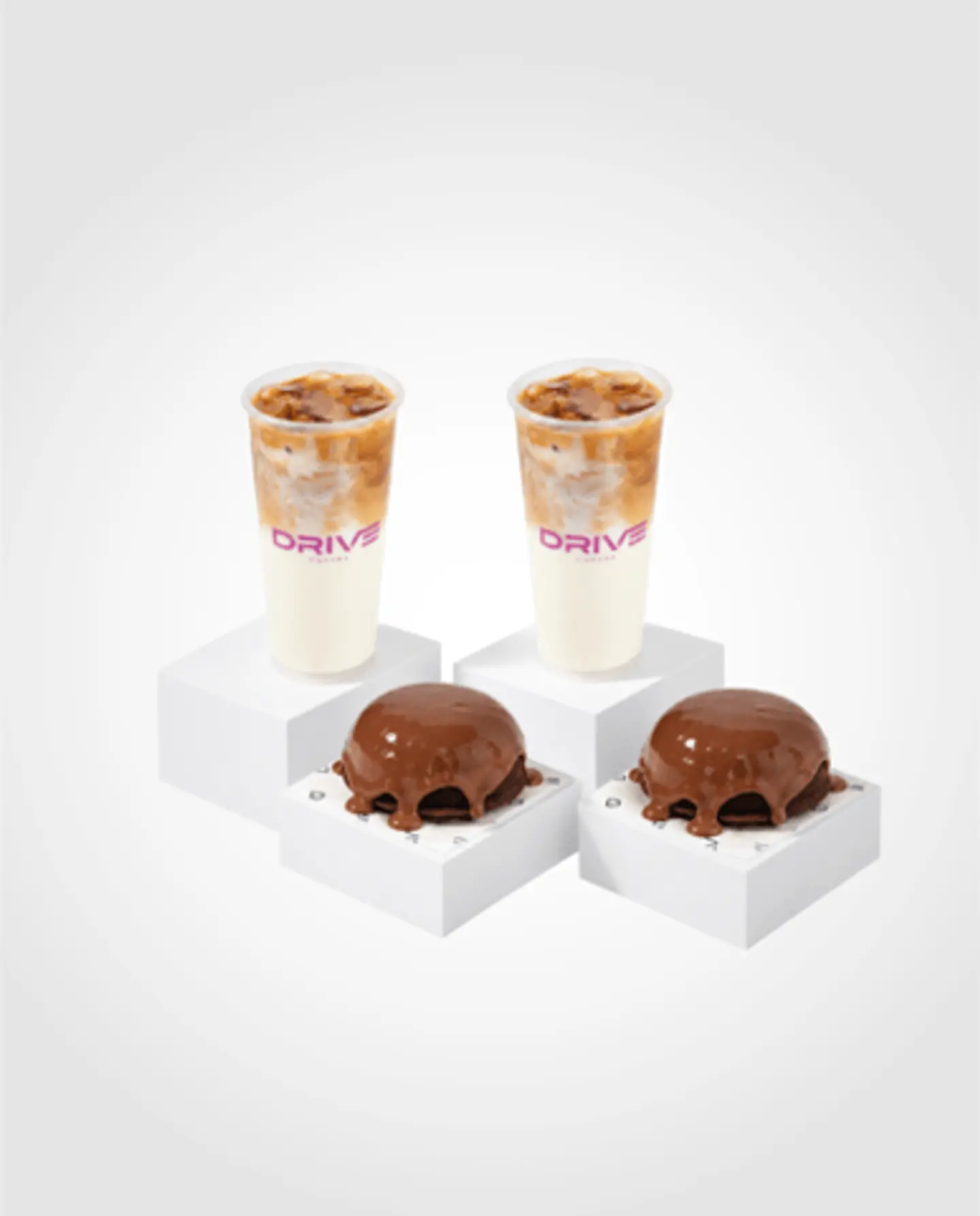 2 Lava Cakes & 2 Iced Spanish Lattes
