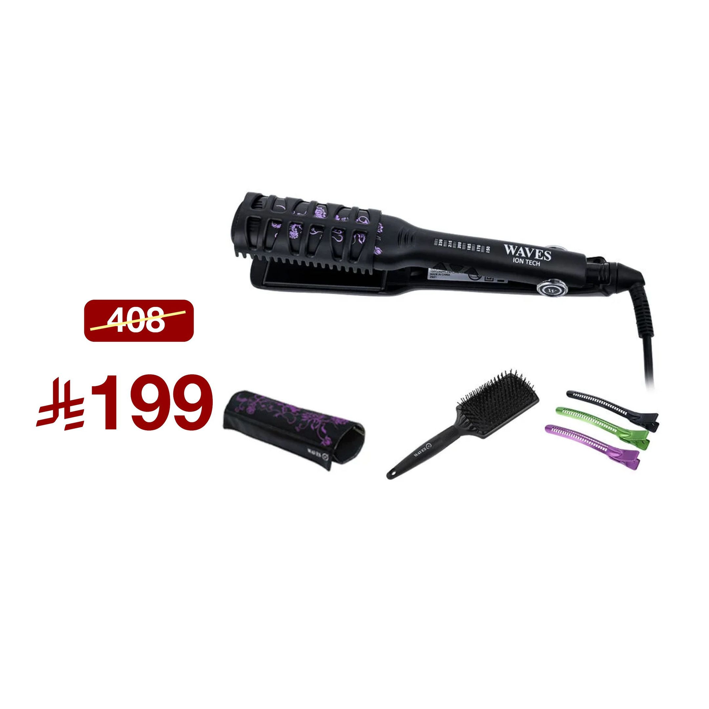 Waves Hair Ceramic (Wa3300 A Kit)