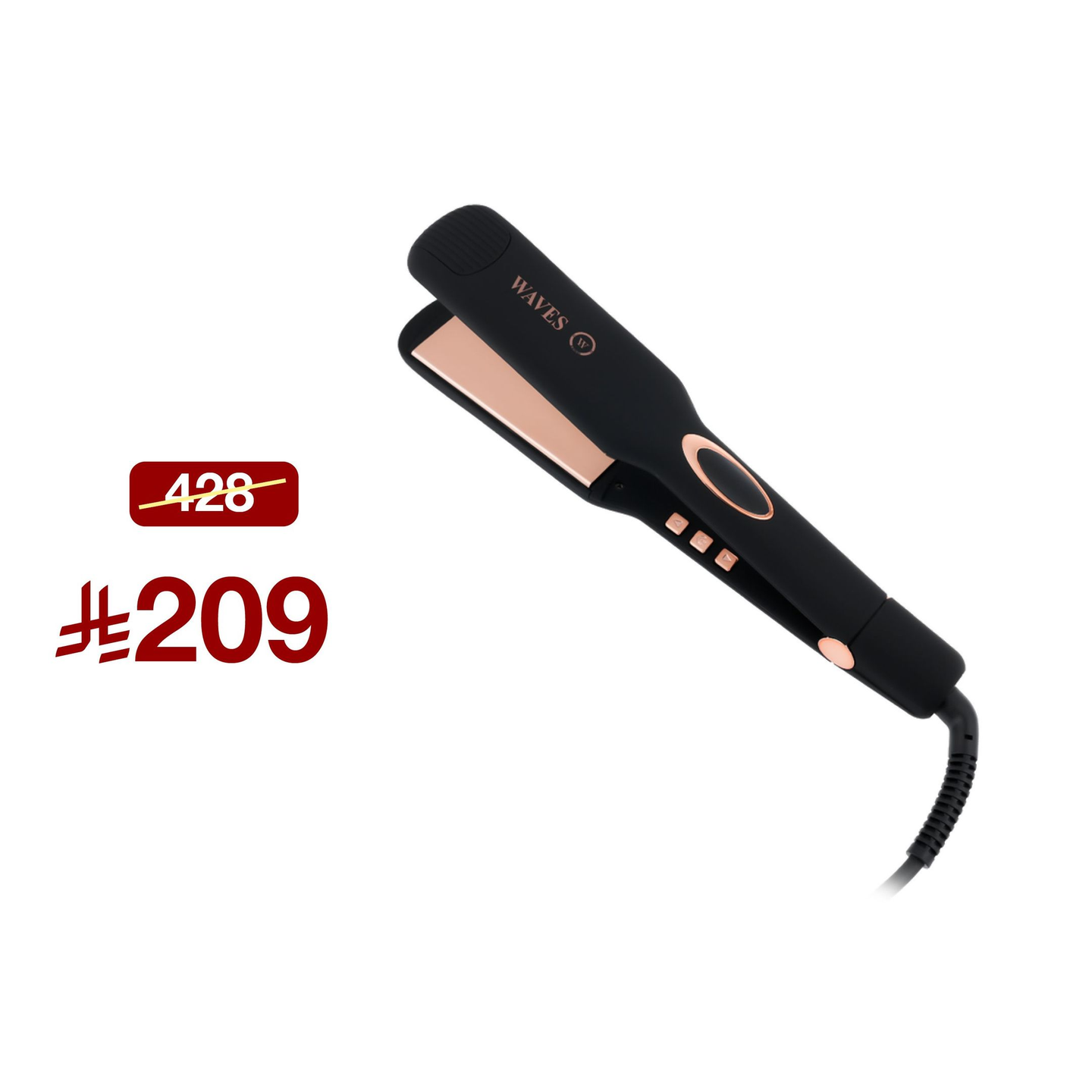 Waves Hair Ceramic Wa3800
