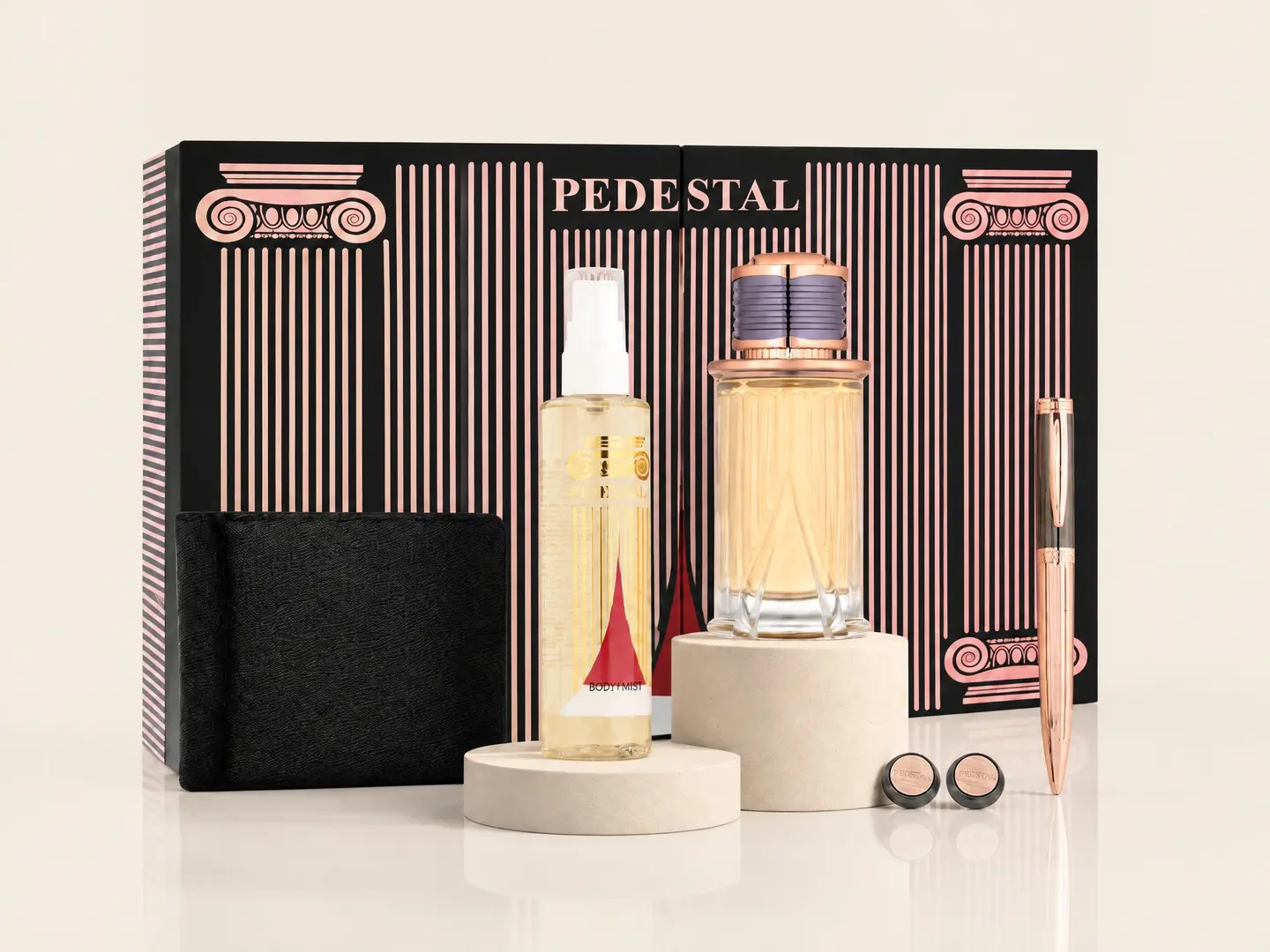 Pedestal Men's Accessory Gift Set