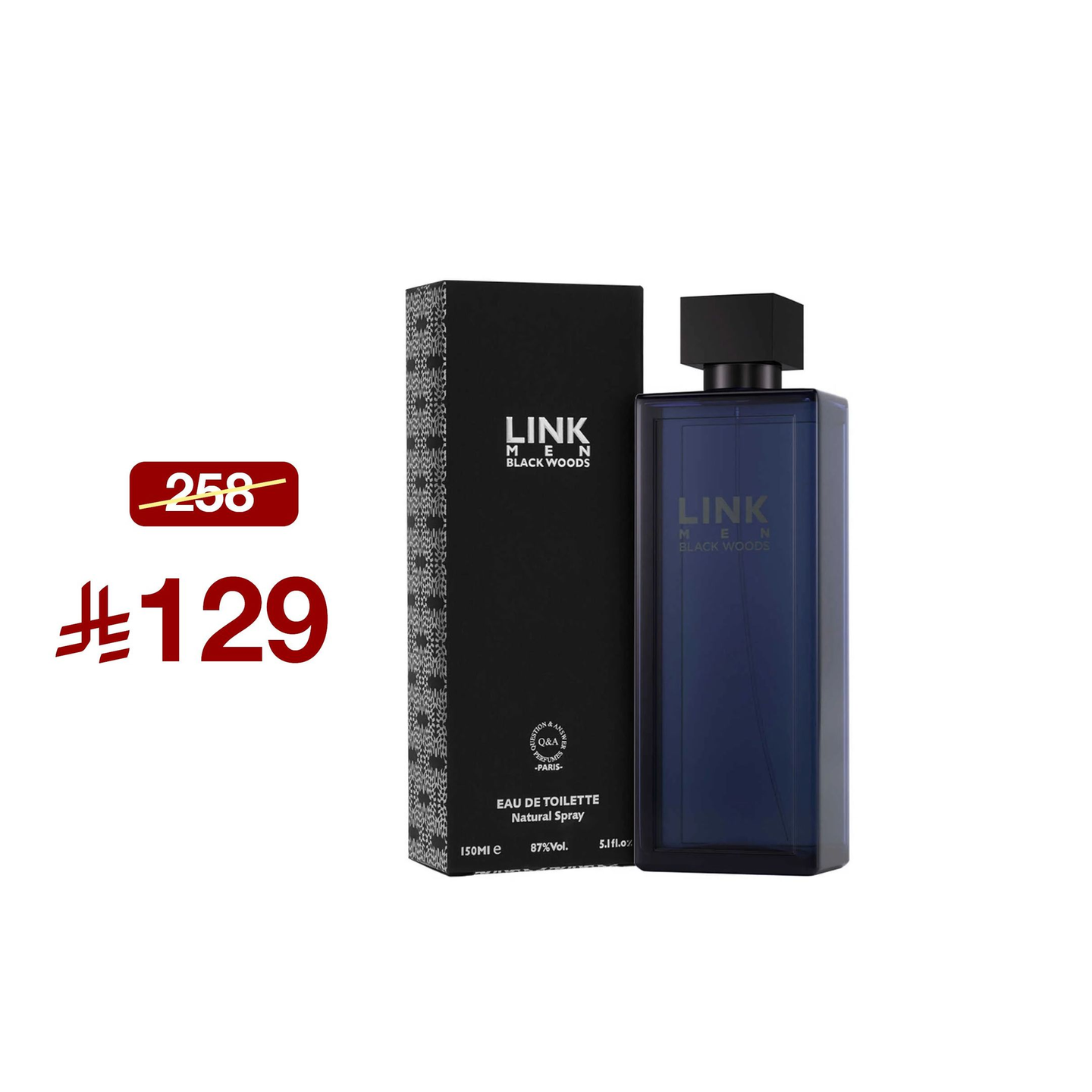Black Woods Eau De Toilette 150 Ml