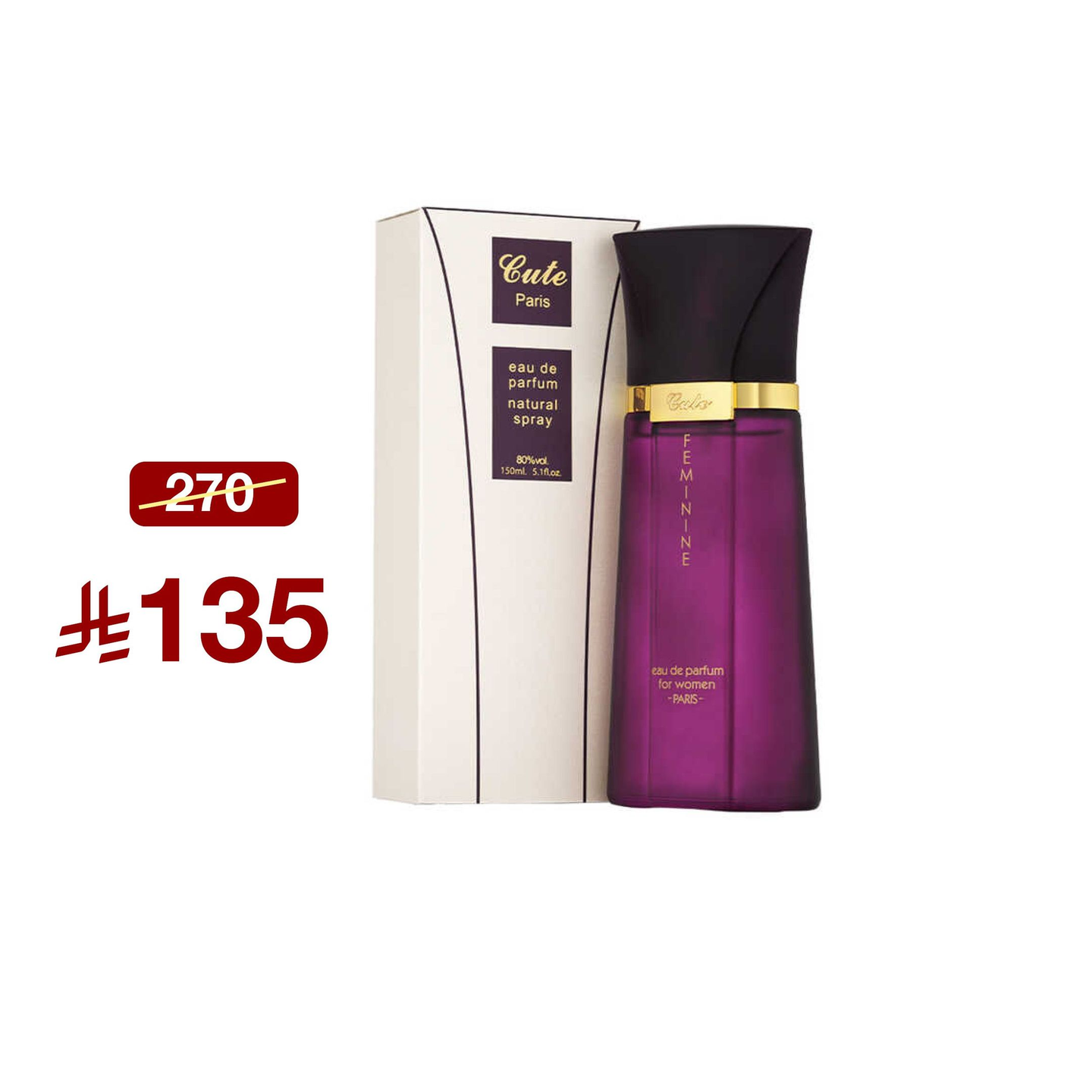 Cute Eau De Parfum 150 Ml