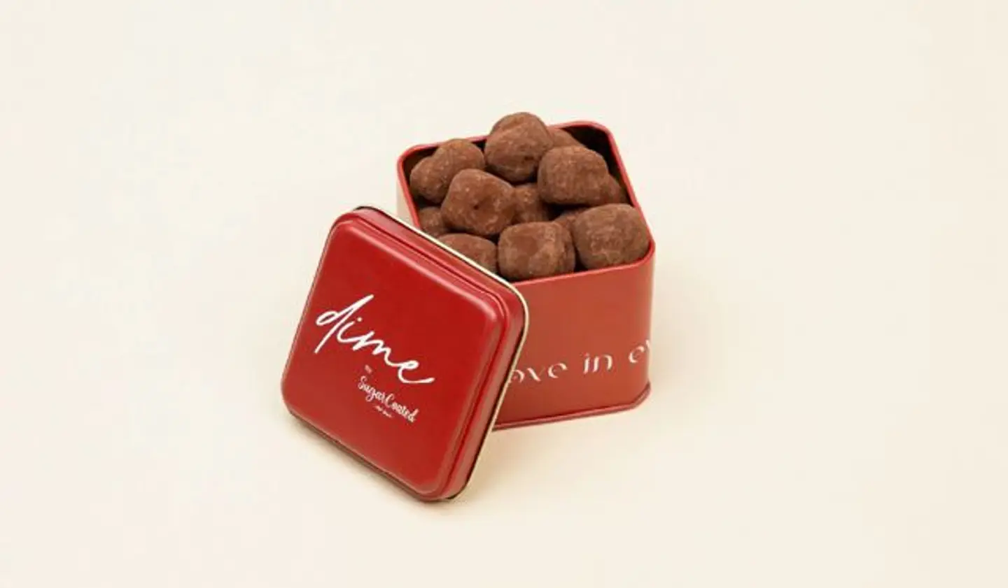 Cocoa Dusted Coffee Cubes