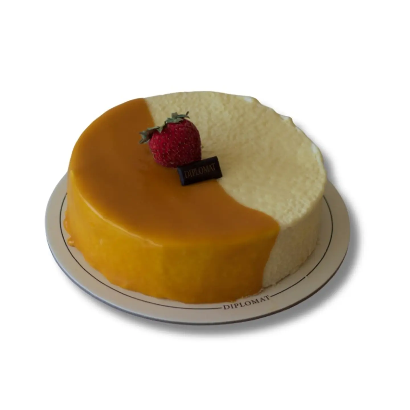 Mango Strawberry Ice Cream Cake