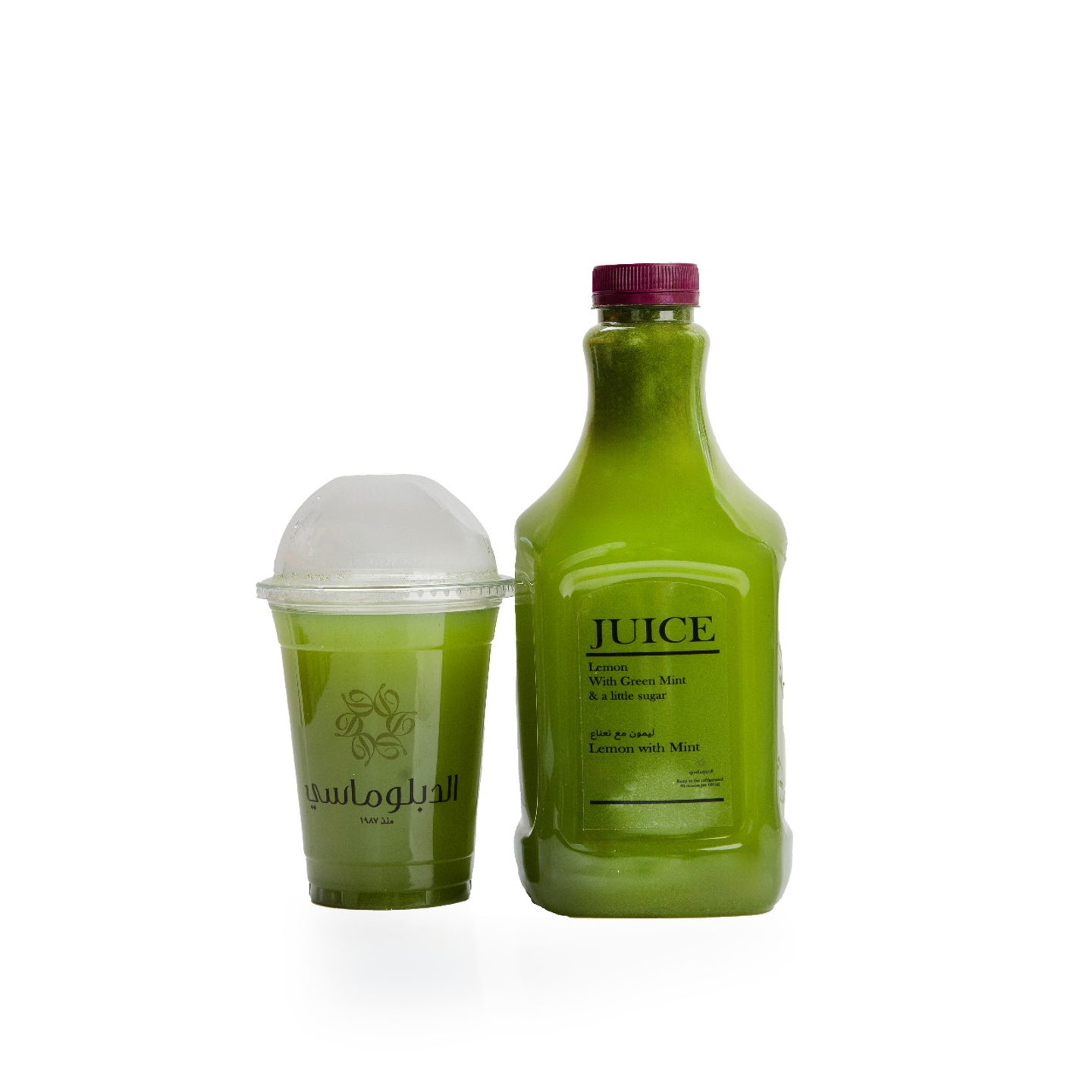 Lemon Mint Juice Gallon