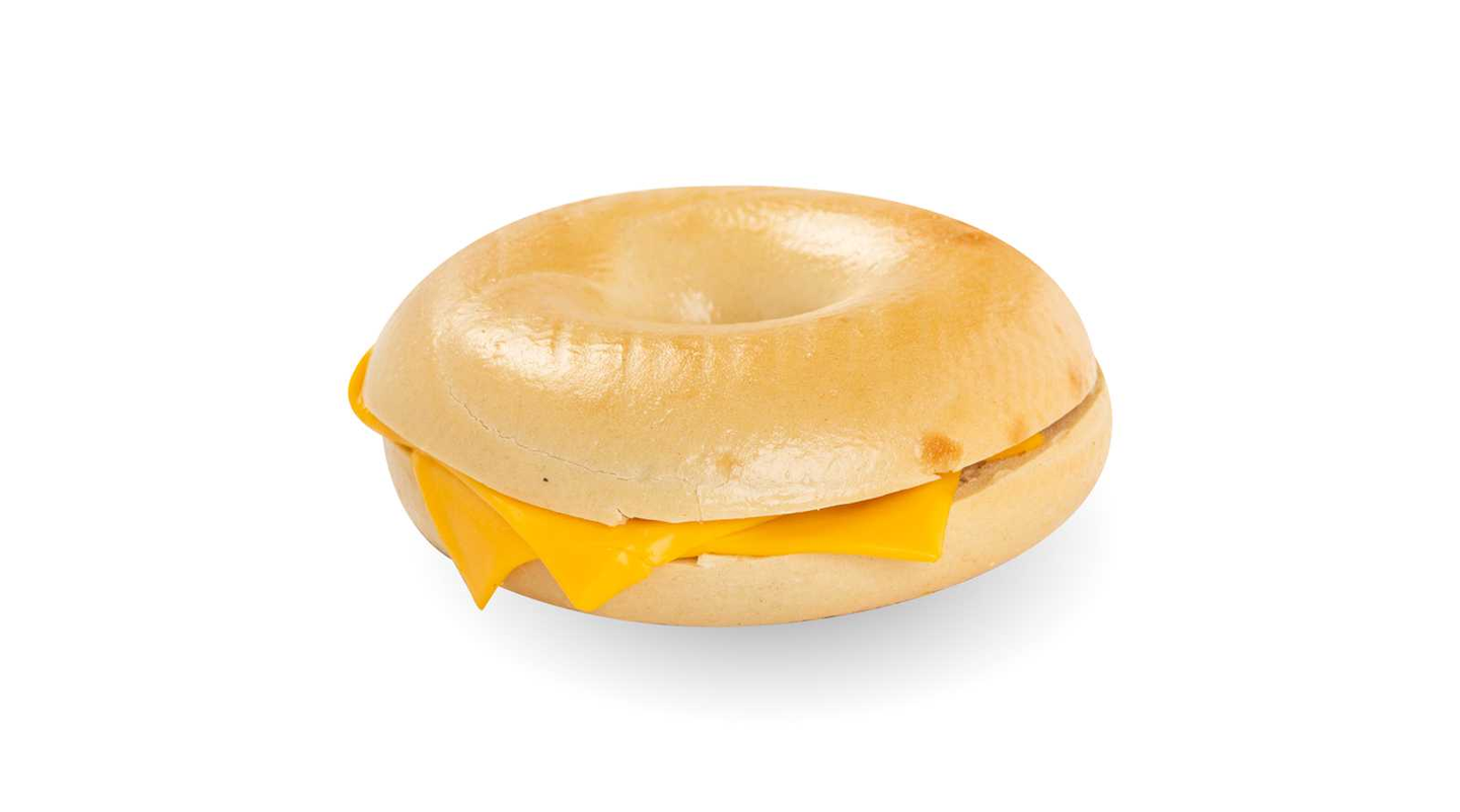 Bagel Plain Double Cheese
