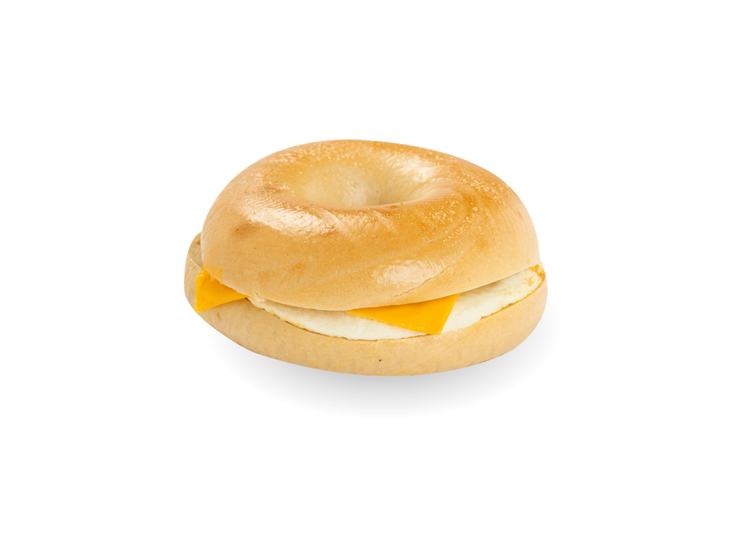 Bagel Egg Cheese Plain