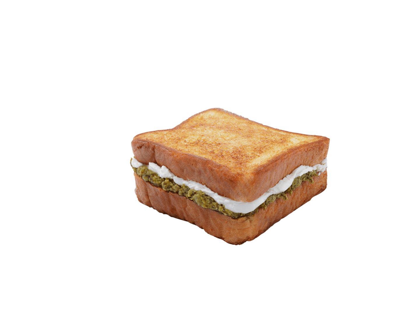 Labneh Pesto Toast