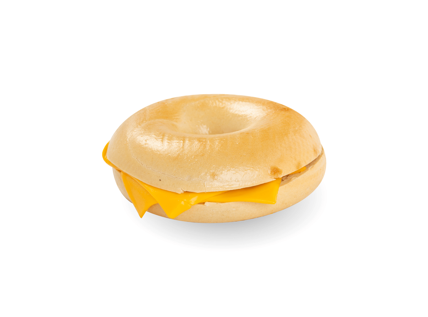 Bagel Plain Double Cheese