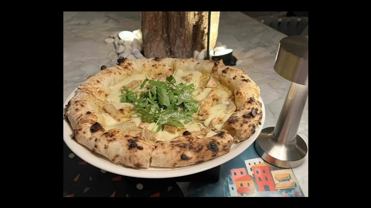 Chicken Mushroom Pizza