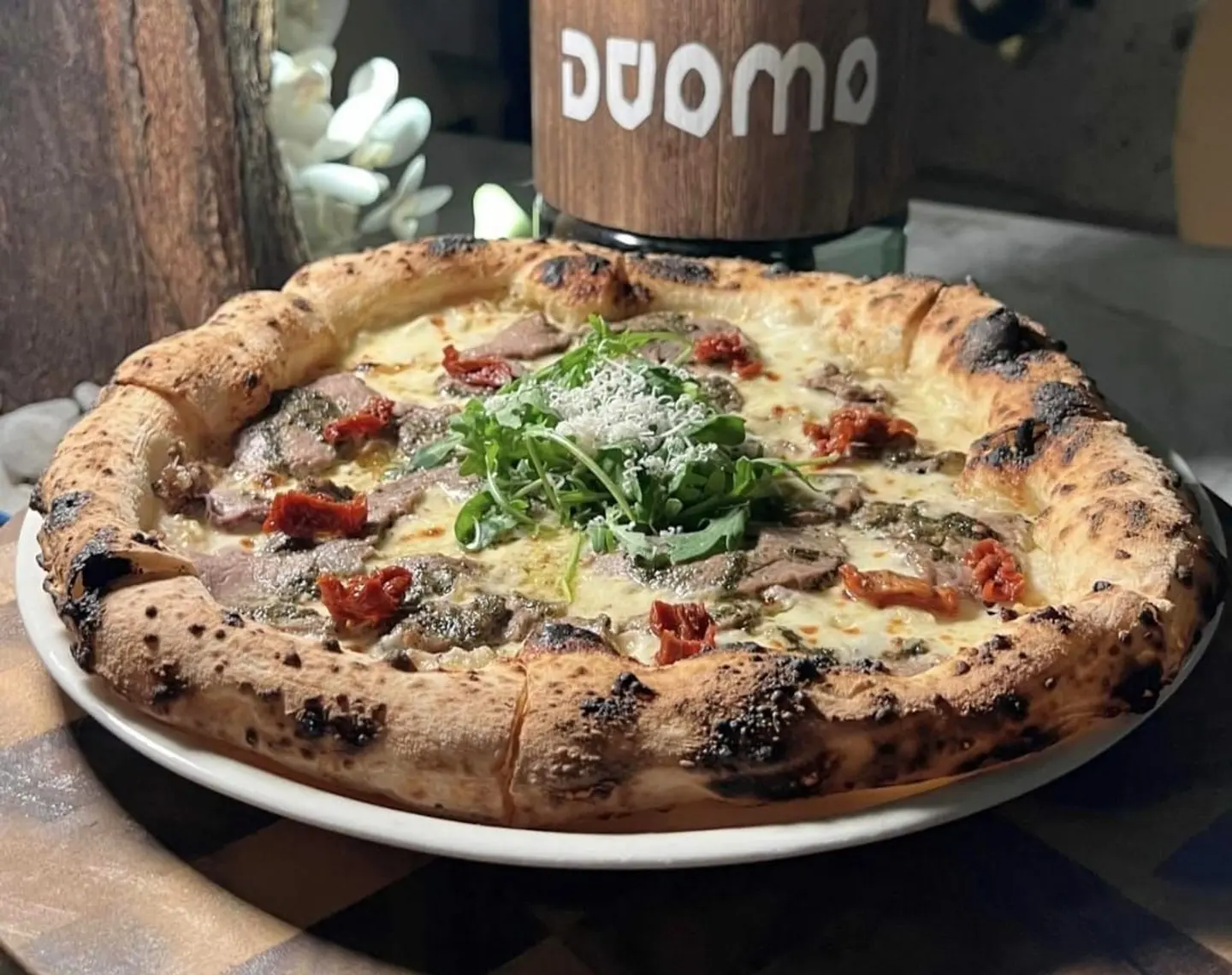 Steak Pizza