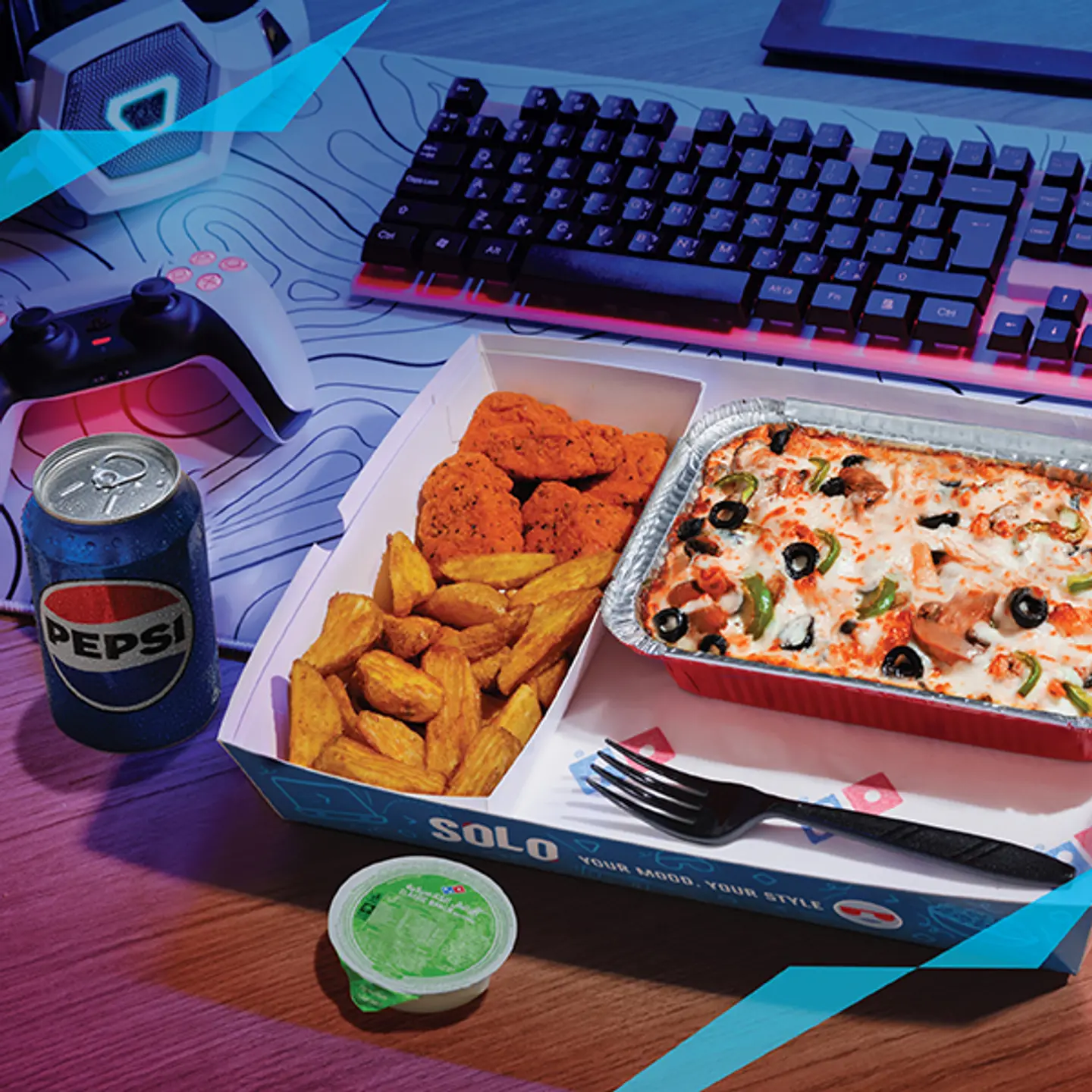 Solo Pasta Or Cheesy Bread.