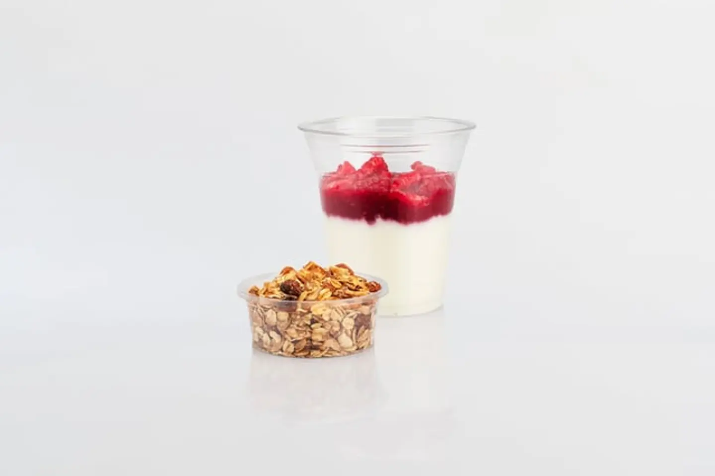 Granola Raspberry Yogurt