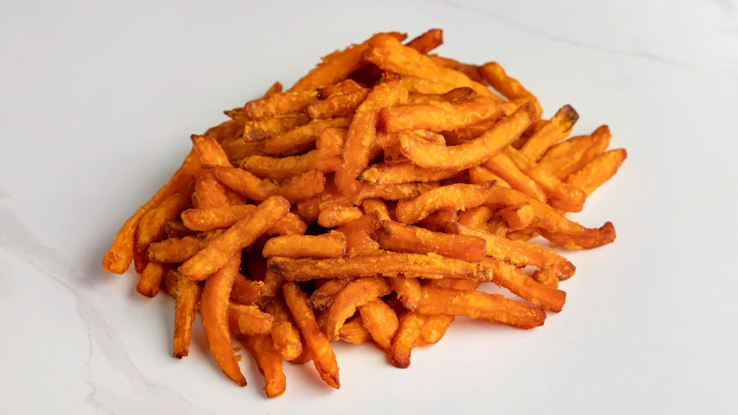 بطاطس حلوة مقلية