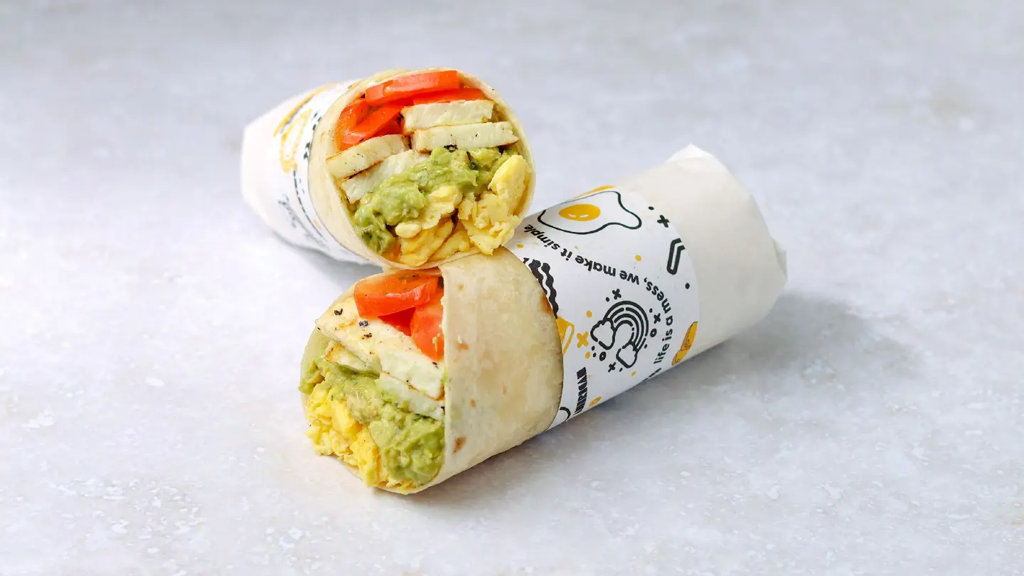 Guacamole Egg Wrap